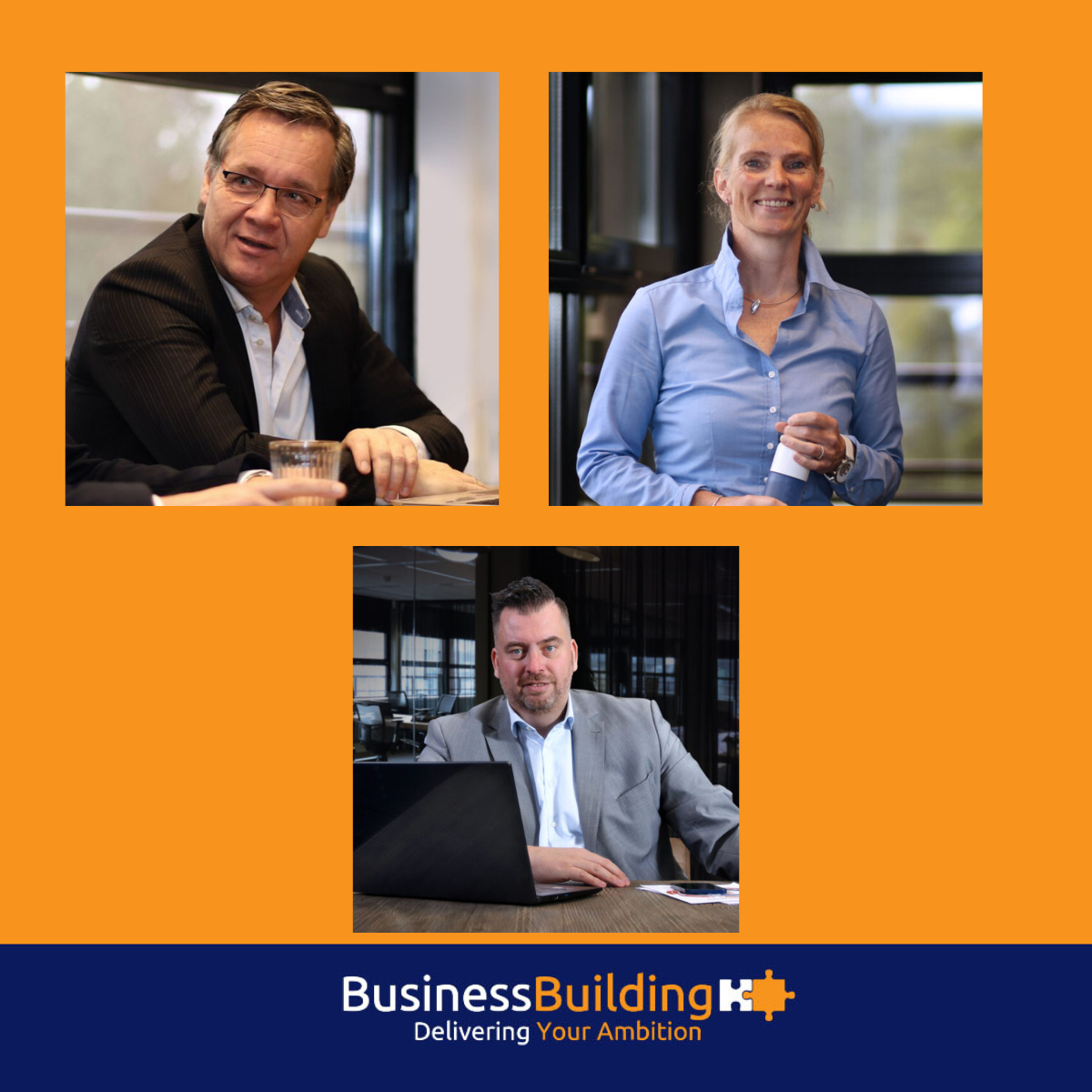 Sjef, Marieke en Richard van BusinessBuilding