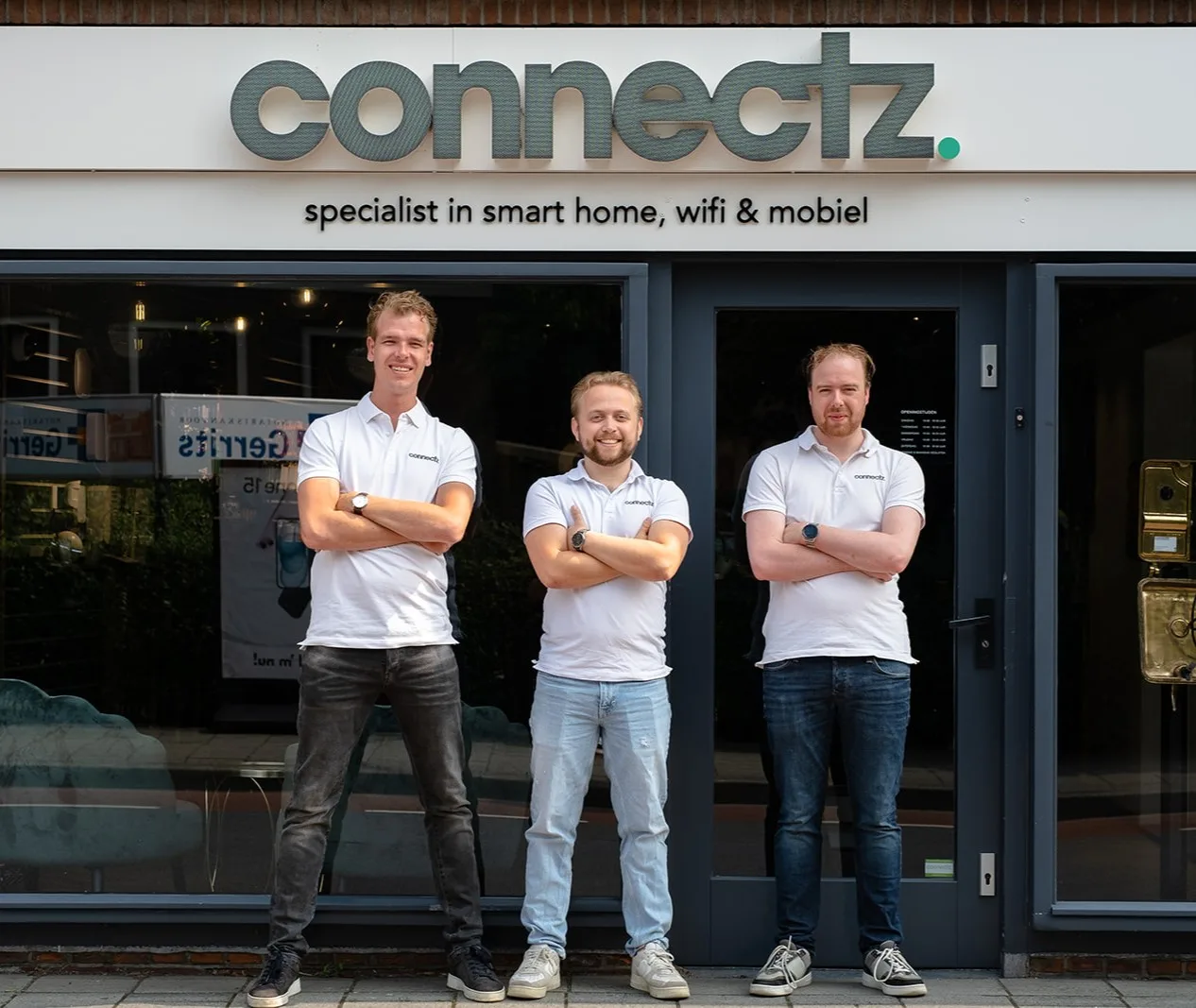 Connectz team voor winkel