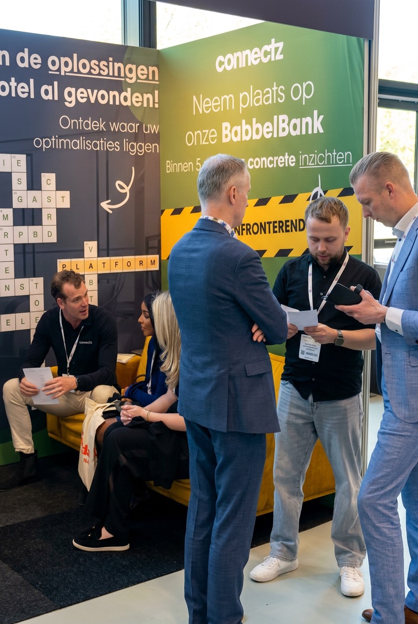 Connectz op hospitality beurs in RAI